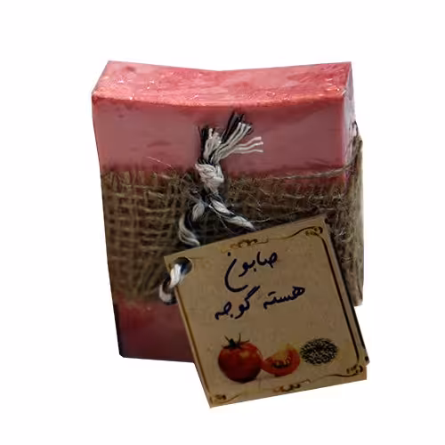 صابون طبیعی هسته گوجه