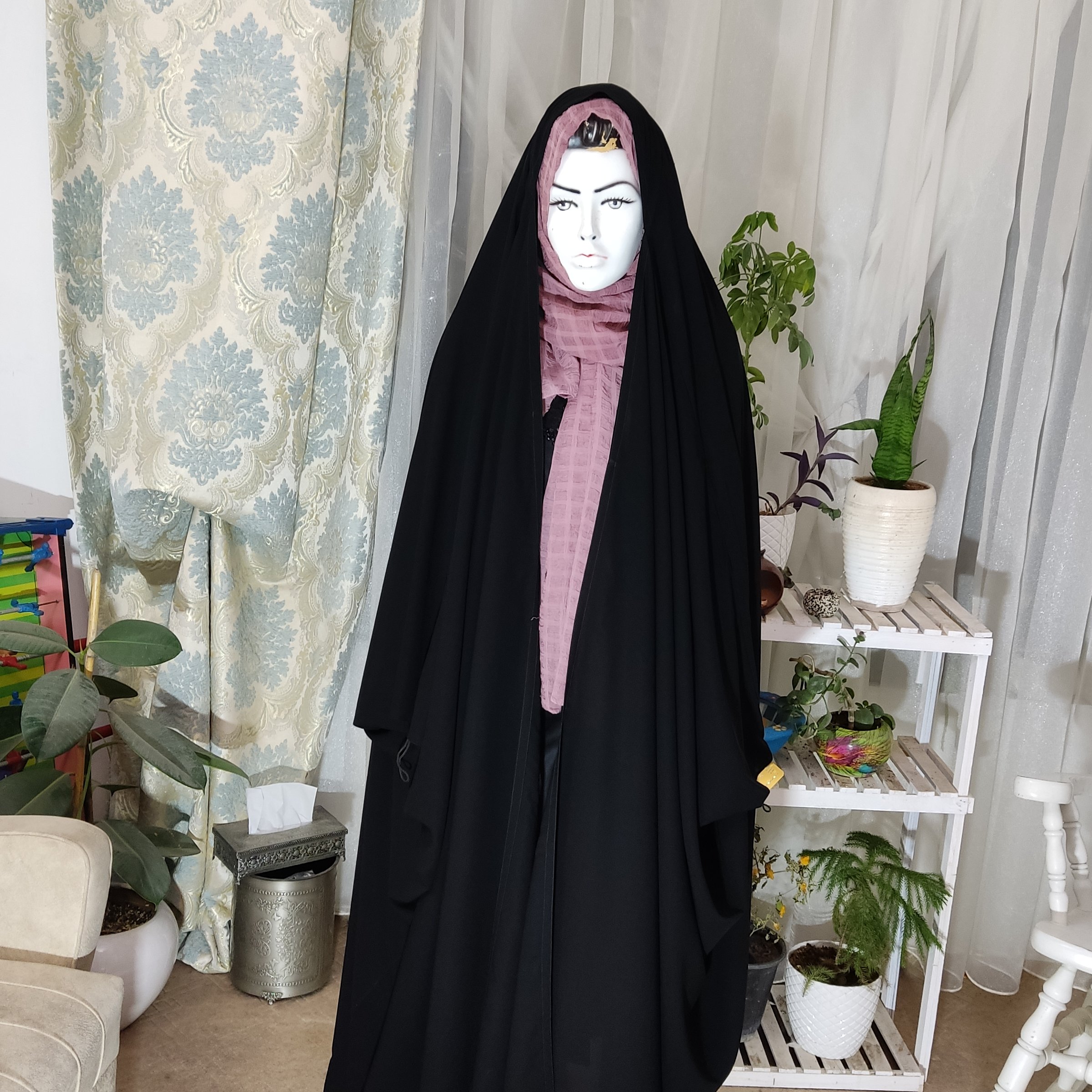 چادر جده  کرپ ایرانی درجه یک