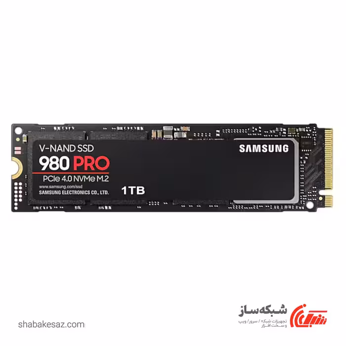 قیمت و خرید حافظه SSD اینترنال سامسونگ samsung 980 PRO M.2 NVMe ظرفیت 1TB - شبکه ساز