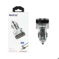 شارژر فندکی نیتو مدل NDC32 توان 30 وات به همراه کابل MicroUSB