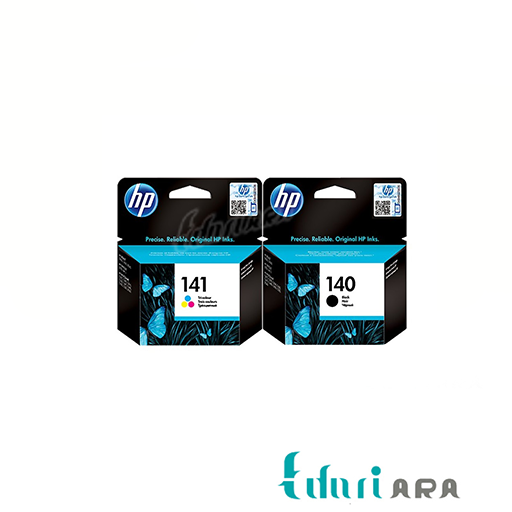 کارتریج جوهرافشان HP 140 - 141 مشکی و رنگی