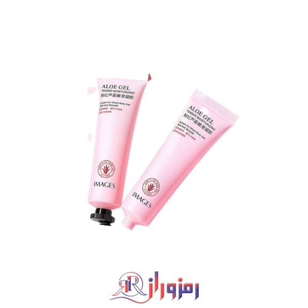 ژل آلوئه ورا صورتی aloe gel حجم 40 میل پک 6 عددی