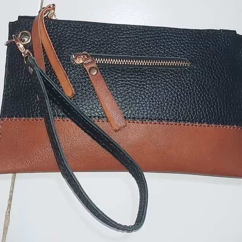 کیف چرم دستی زنانه.سایز 14در 24