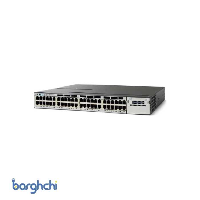 سوئیچ سیسکو مدل WS-3750X-48PF-S