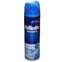 ژل اصلاح ژیلت مدل Sensitive Cool حجم 200 میلی لیتر