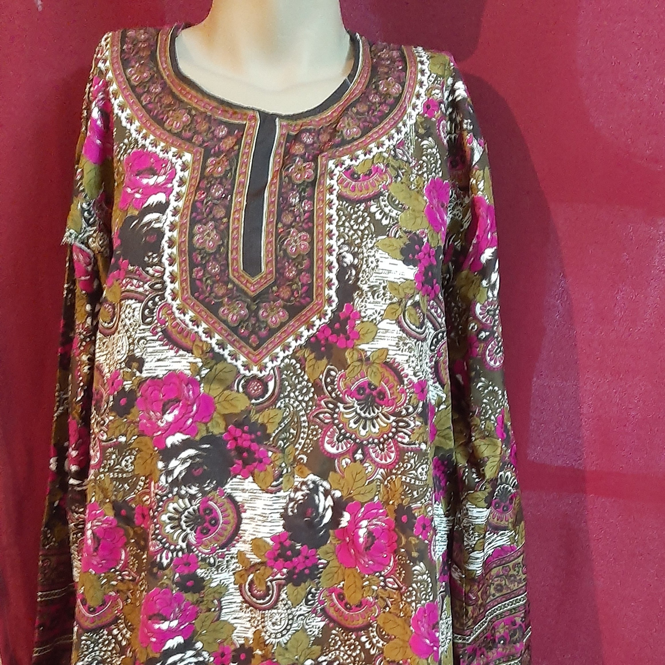 تونیک طرح دار