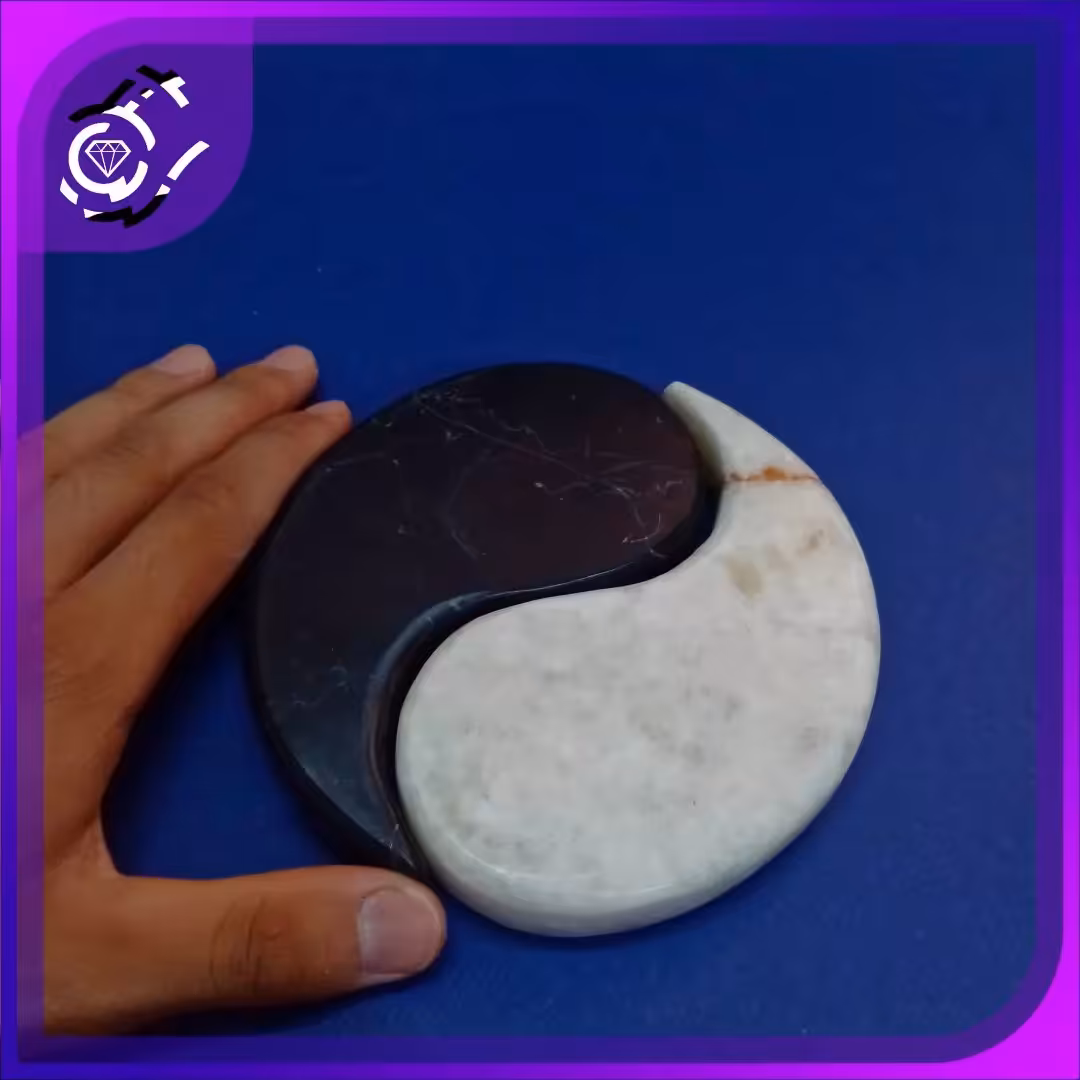 سنگ رو میزی کلکسیونی طرح یینگ یانگ 