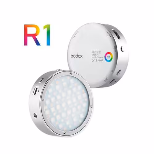 نور ثابت مغناطیسی R1 گودکس | Godox Round Mini RGB LED Magnetic Light