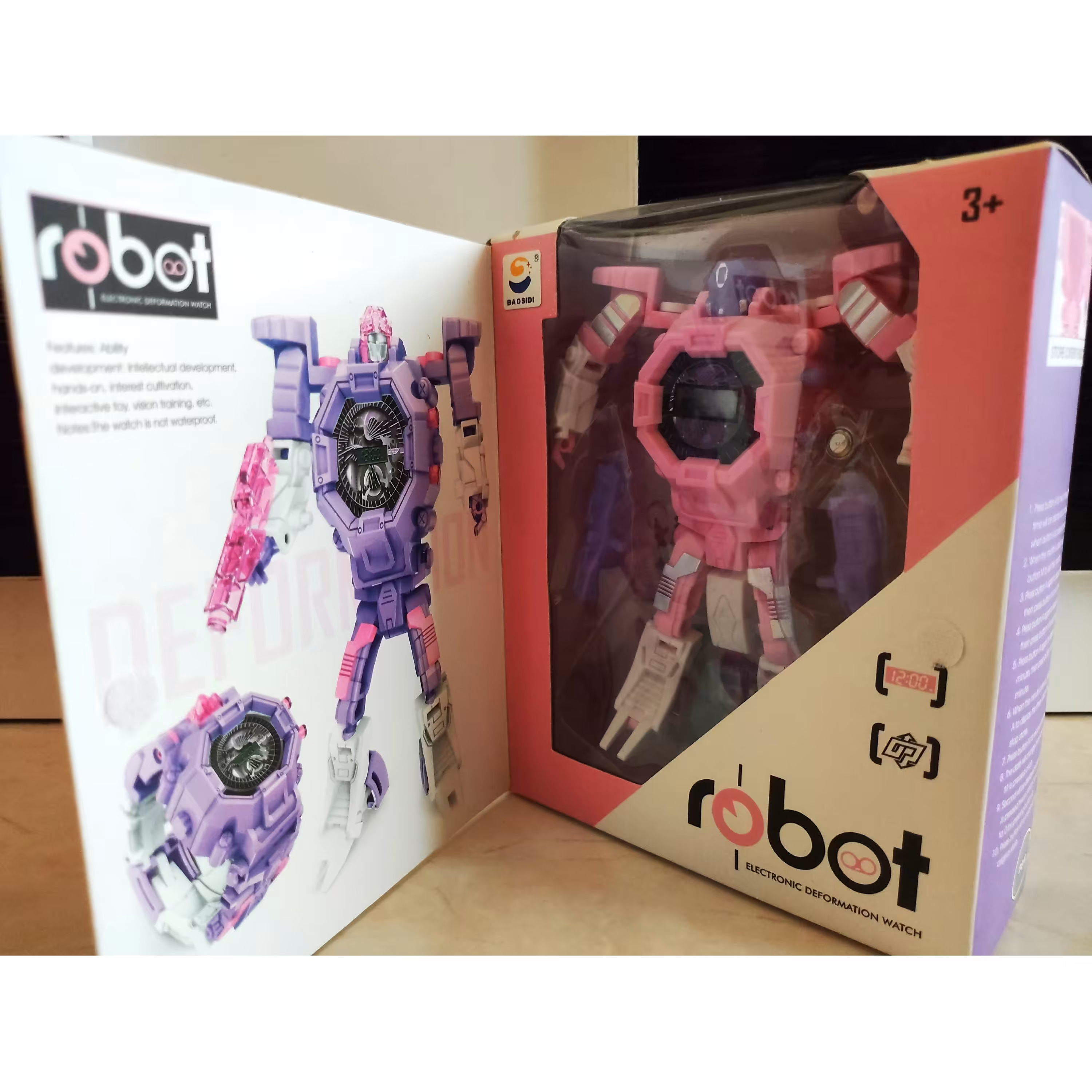 ربات تبدیل شونده به ساعت مچی