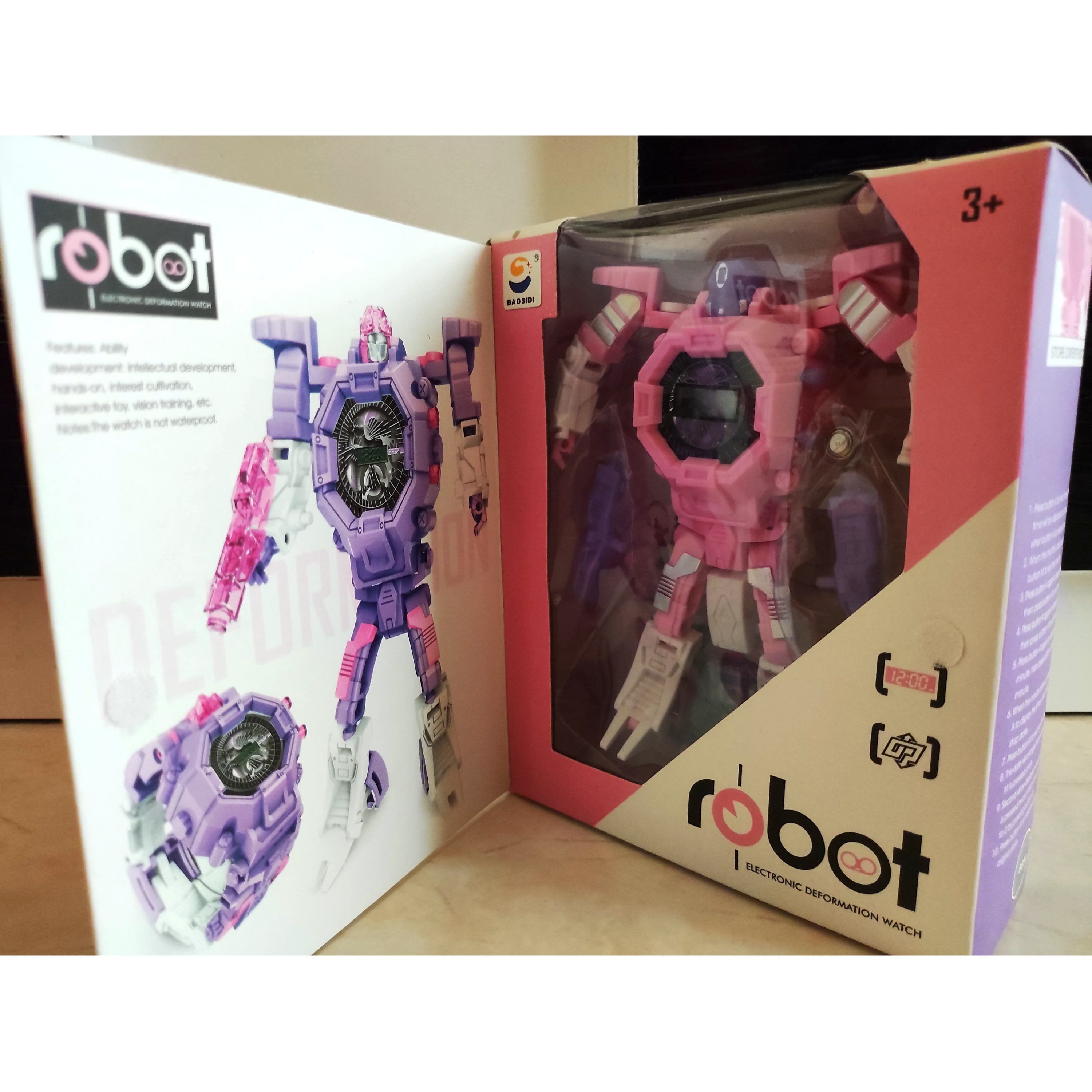 ربات تبدیل شونده به ساعت مچی