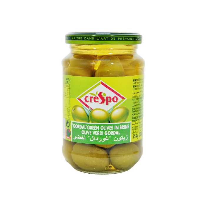 زیتون سبز درشت 350 گرم کرسپو - crespo