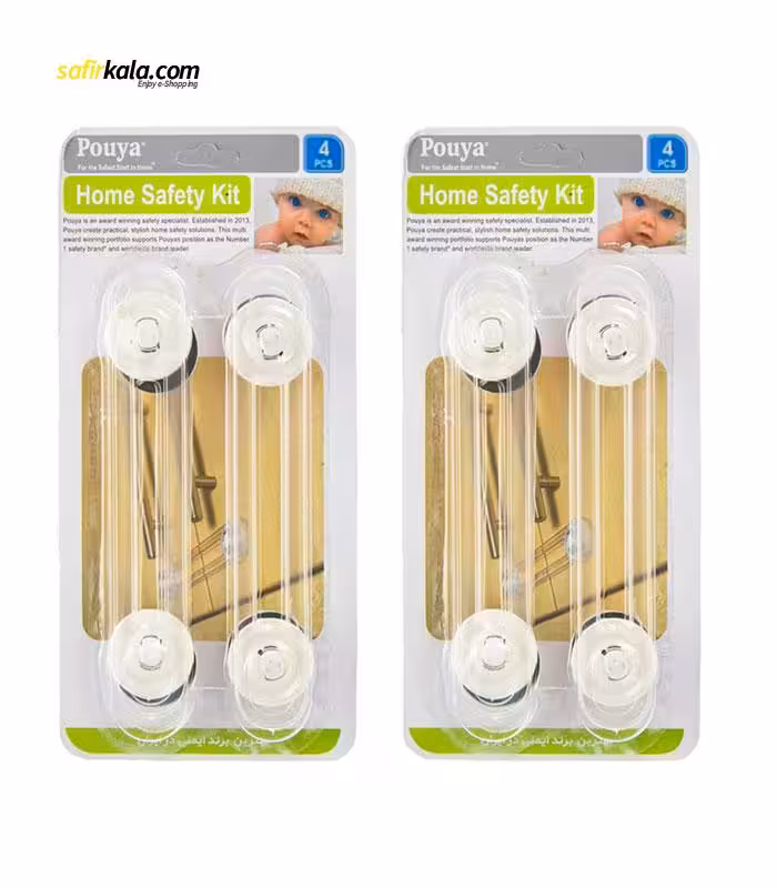 قفل درب کابینت مدل Home Safety Kit دو بسته 4 عددی