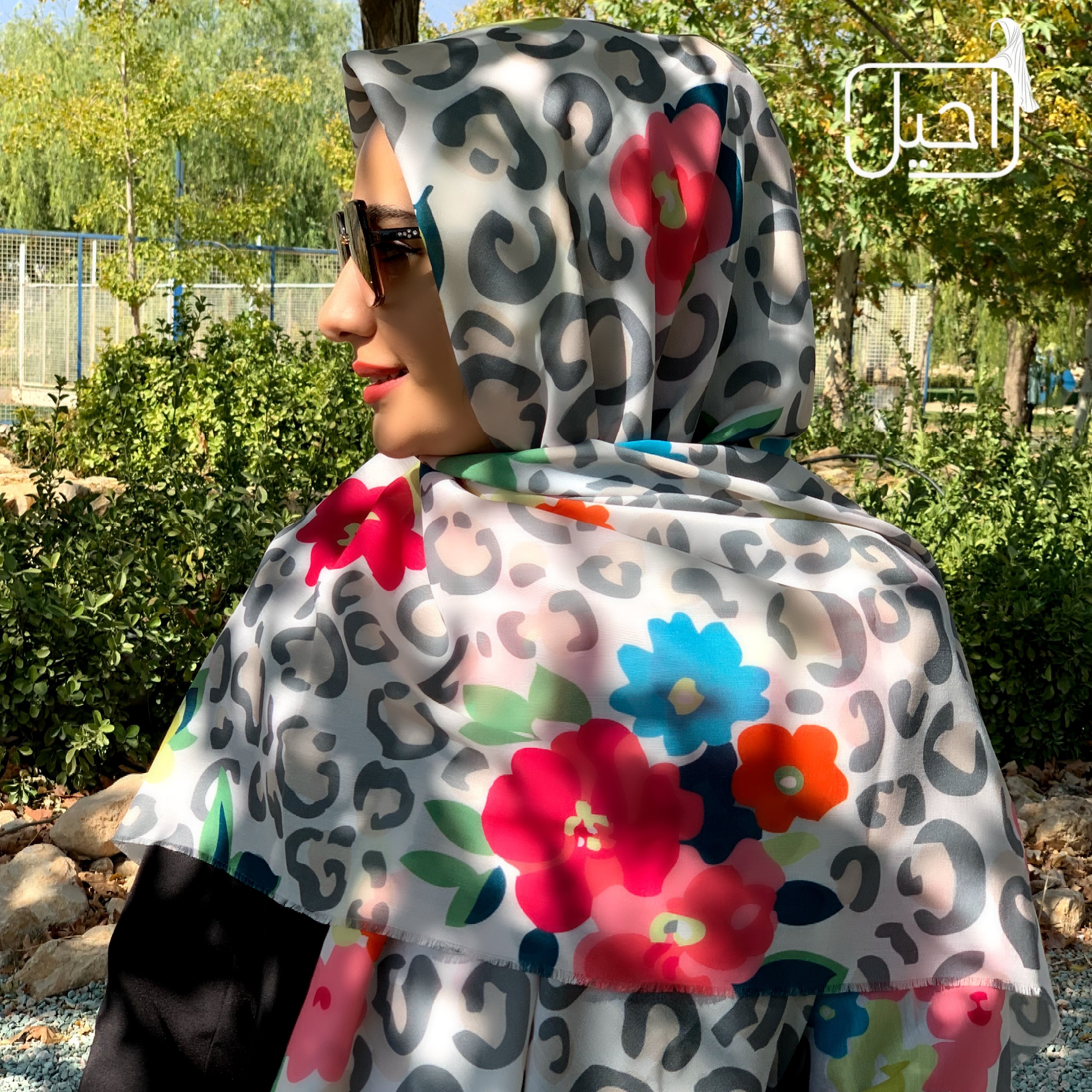 روسری نخی چهار فصل کد 5