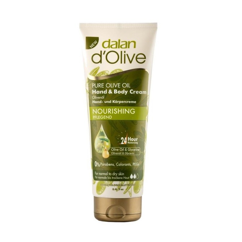 کرم مرطوب کننده دالان حاوی روغن زیتون و گلیسیرین 75 میلی لیتر