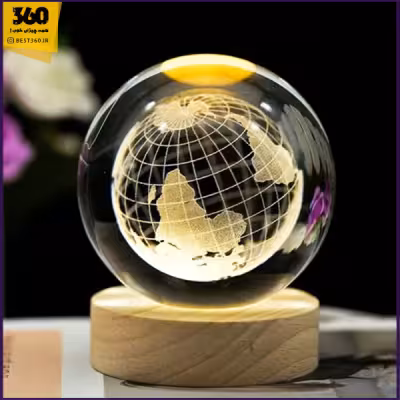 گوی کریستالی کره زمین 6 Q