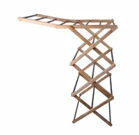 بند رخت آکاردئونی چوبی تاشو (Embico)