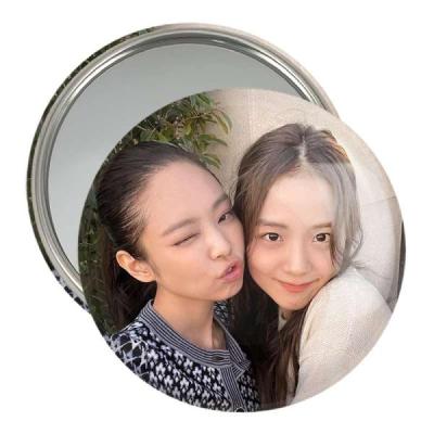 آینه جیبی خندالو مدل گروه بلک پینک Black Pink کد 14491