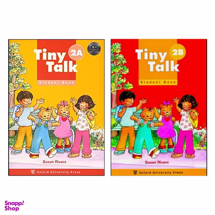 کتاب Tiny Talk 2 اثر Susan Rivers انتشارات هدف نوین 2 جلدی