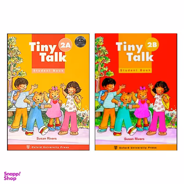 کتاب Tiny Talk 2 اثر Susan Rivers انتشارات هدف نوین 2 جلدی