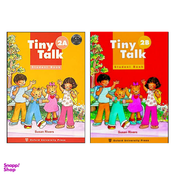 کتاب Tiny Talk 2 اثر Susan Rivers انتشارات هدف نوین 2 جلدی