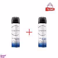 فوم اصلاح کاسپین (Caspian) مدل Sensitive Skin حجم 200 میلی‌لیتر مجموعه 2 عددی