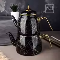 کتری و قوری پاچی ترکیه ای لعابی