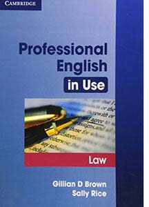 کتاب English Professional in use Law