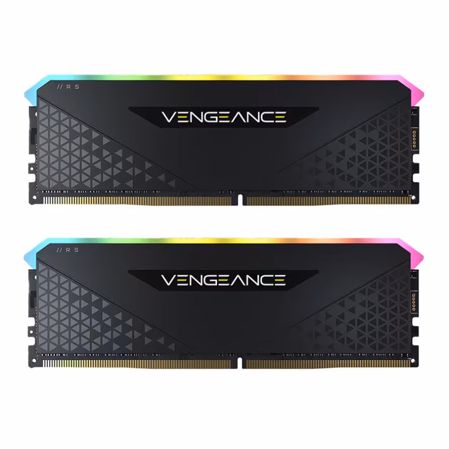 رم کورسیر VENGEANCE RGB RS 16GB 8GB×2 3600MHz CL18