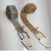 کمربند کریستالی مجلسی رنگ ثابت