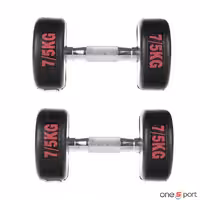 دمبل 7.5 کیلوگرم گرد بسته دو عددی