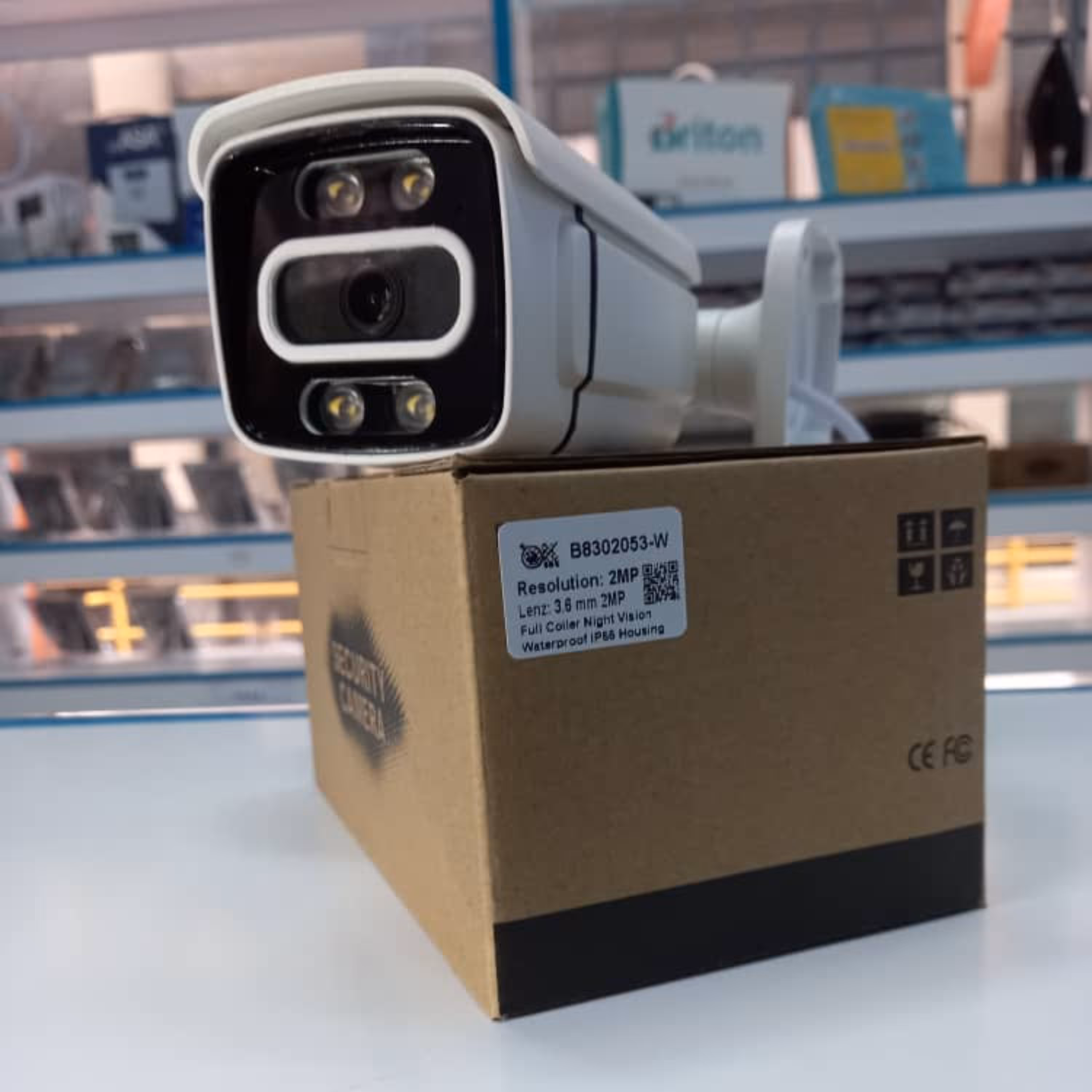 دوربین مداربسته دید در شب رنگی