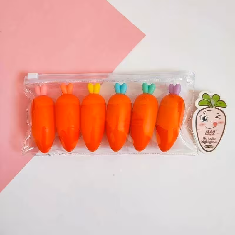 ماژیک علامت زن هویج  هایلایتر فانتزی   ماژیک علامتزن