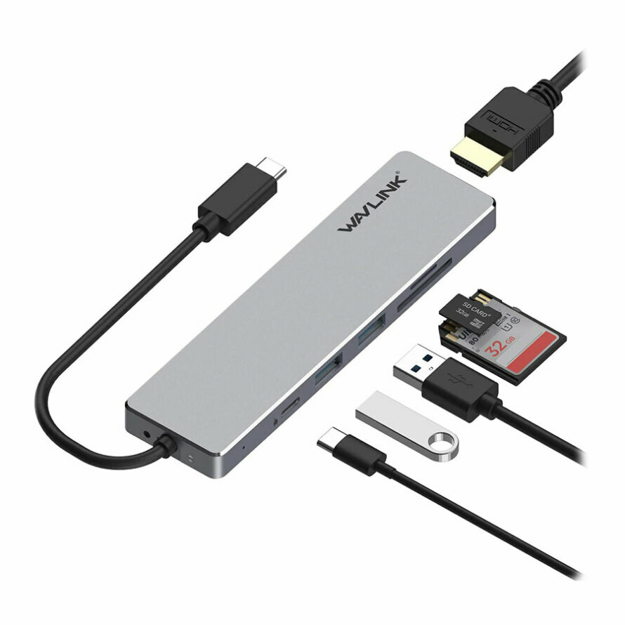 هاب مبدل USB-C ویولینک UHP3407