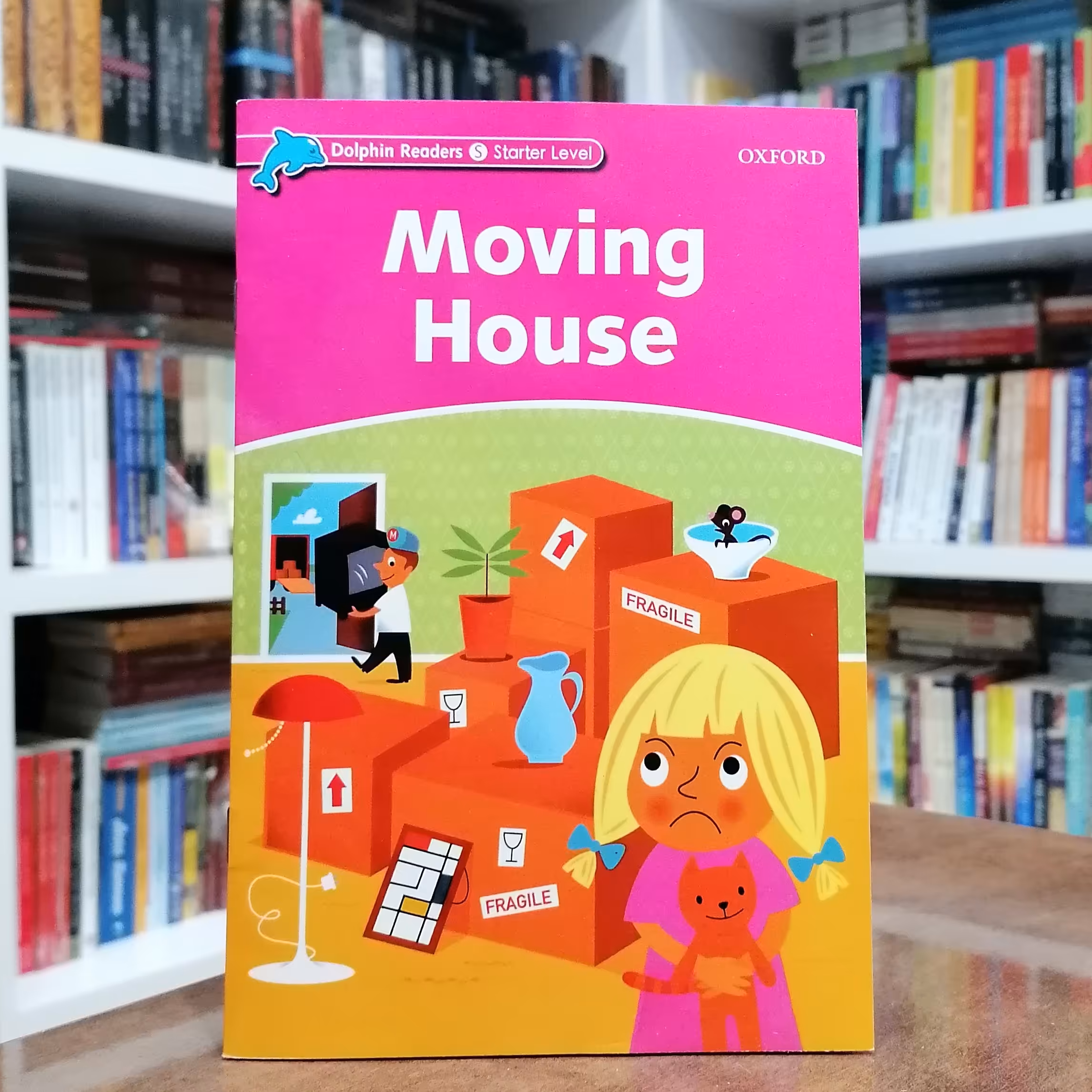 کتاب Dolphin Readers Starter Level Moving House
