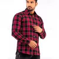 پیراهن چهارخونه مردانه برند آراز کد 2(کد 86)