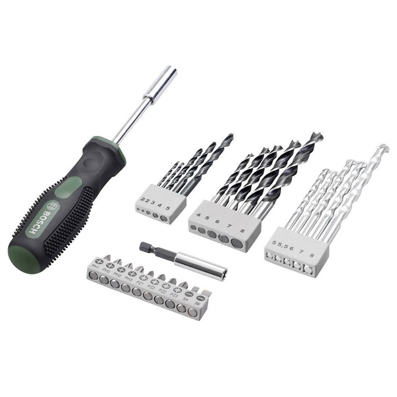 ست 27 عددی مته و سرپیچ گوشتی بوش مدل Special promotion کد 2607017201 