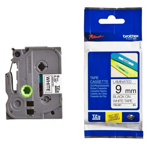 برچسب لیبل پرینتر برادر مدل TZe-221