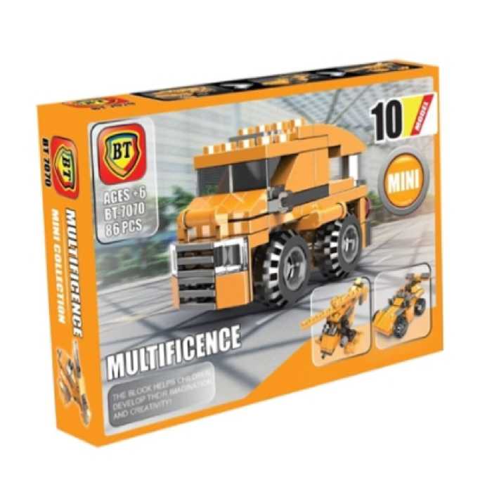 لگو  ماشین  نارنجی 10 مدل