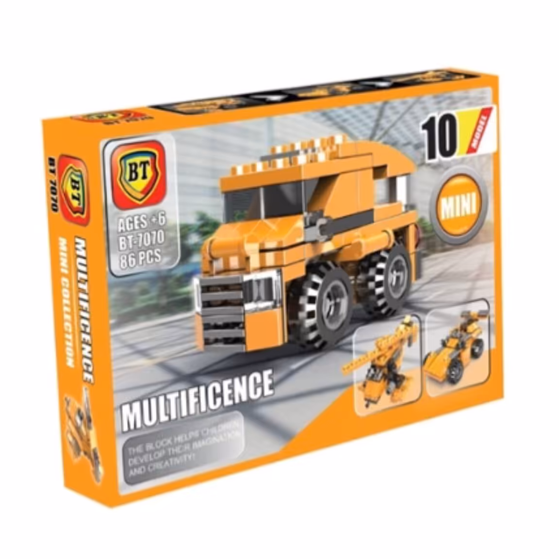 لگو  ماشین  نارنجی 10 مدل