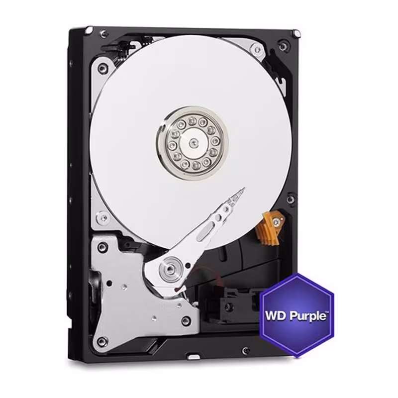هارددیسک اینترنال وسترن دیجیتال مدلPurple WD63PURZظرفیت6 ترابایت گارانتی سازگار
