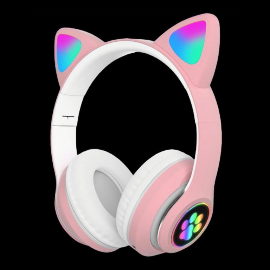هدفون خرگوشی مدل jst-b39m rgb light cats بلوتوثی
