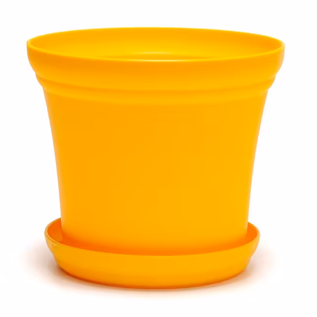  گلدان پلاستیکی گل آذین قطر 18 سانتیمتر کد 120،در چهار رنگ