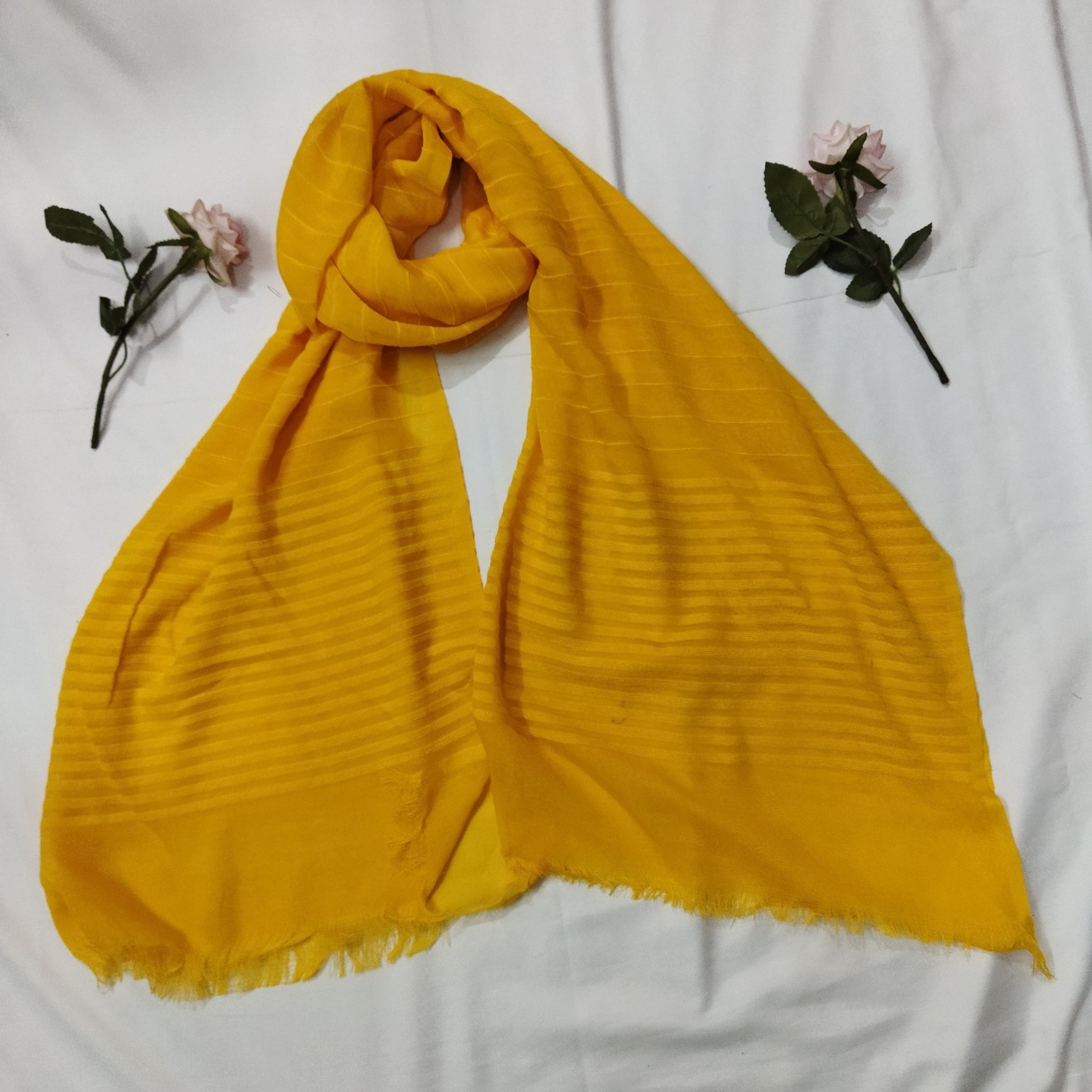 شال نخی دستک مخمل در 4 رنگ