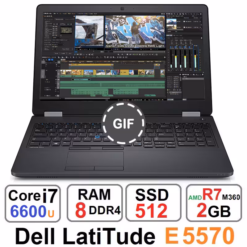 لپ تاپ Dell Latitude E5570 Core i7 لمسی