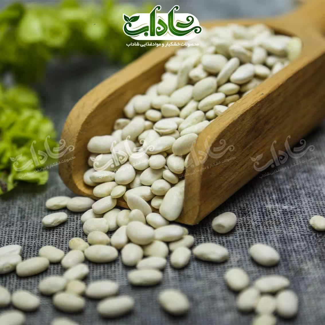 لوبیا سفید اعلا 500g بسته بندی بطری