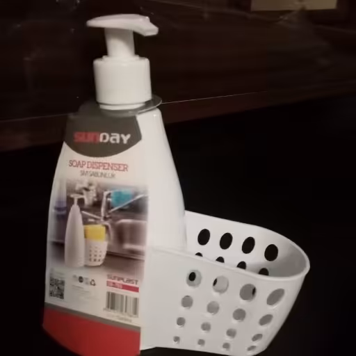 پمپ مایع ظرفشویی پلاستیکی سان دی (سفید)
