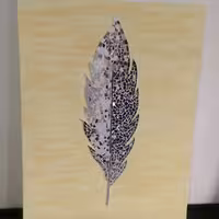 تابلو ،آینه کاری،طرح پر،مخصوص دکوراتیو،زیبا و براق بندکشی شده به رنگ سفید