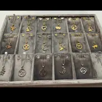 استند گردنبند استند نیم ست 18 خانه فوق العاده کاربردی جنس جیر