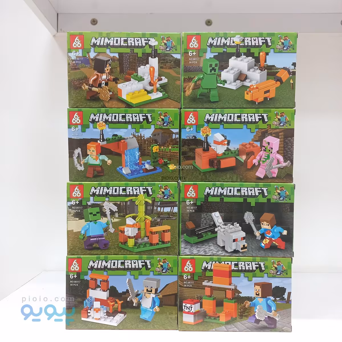 لگو طرح ماینکرافت 8در1 mimocraft آیتم 66117