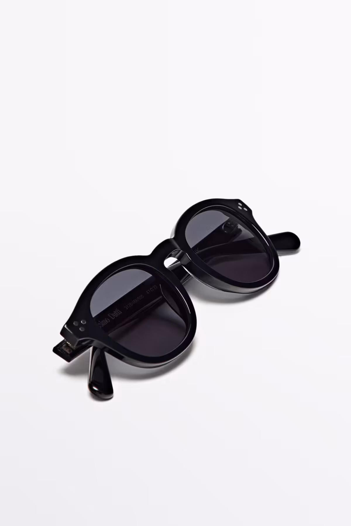 عینک آفتابی مشکی مردانه گرد اورجینال Massimo Dutti